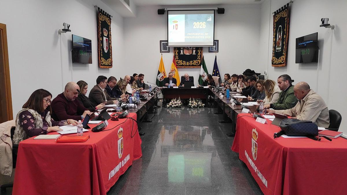 Pleno de los presupuestos de Cártama