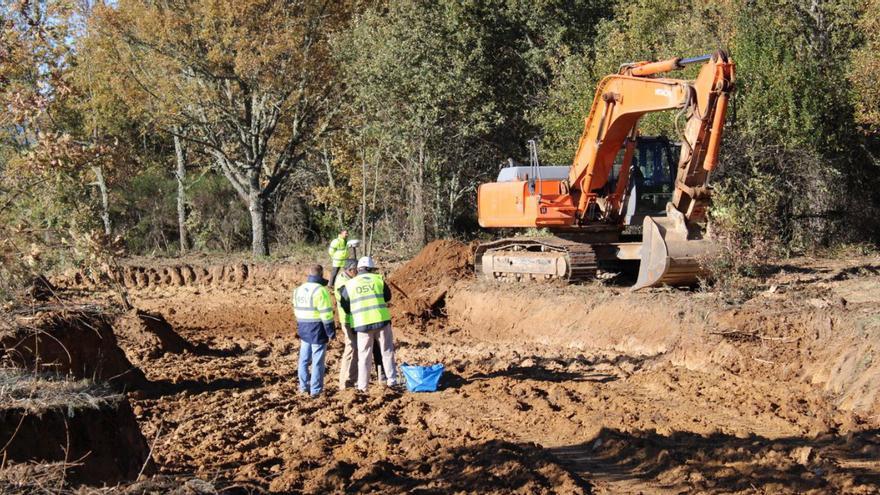 Comienzan las obras de la rotonda de acceso a la estación del AVE, en Otero de Sanabria