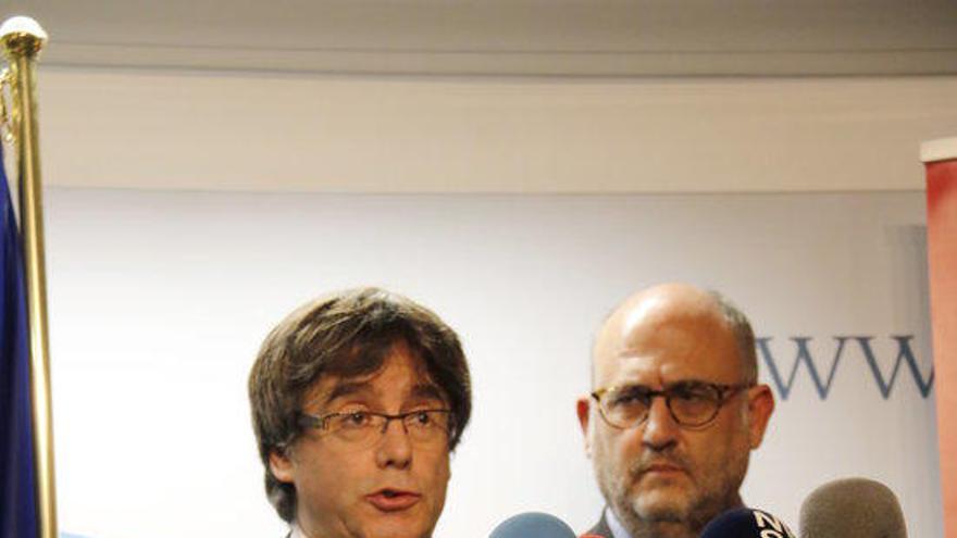 El president Carles Puigdemont