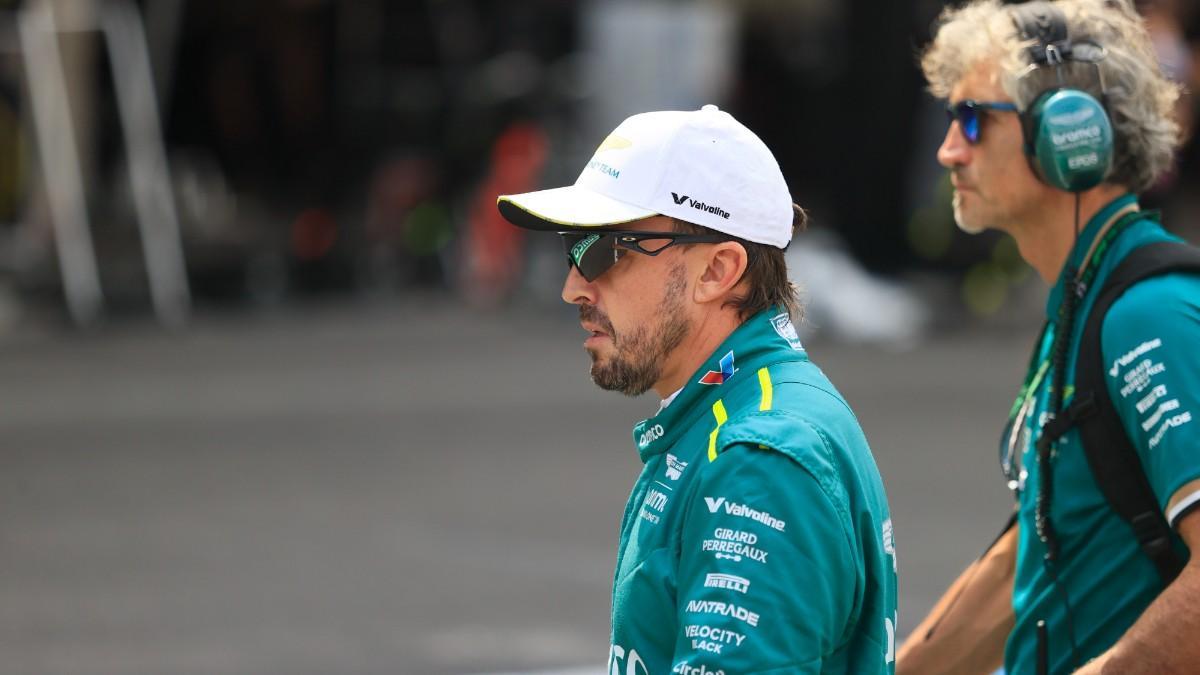 Fernando Alonso, piloto de Aston Martin