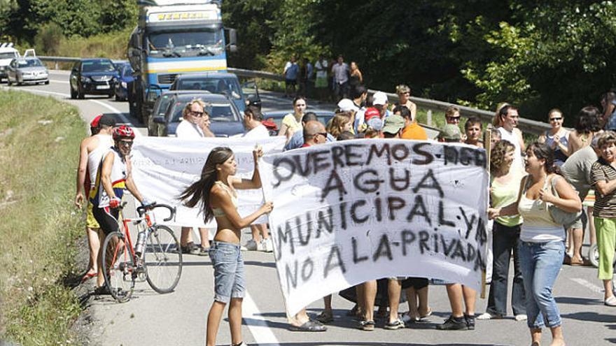 Manifestació de Lloret Residencial.