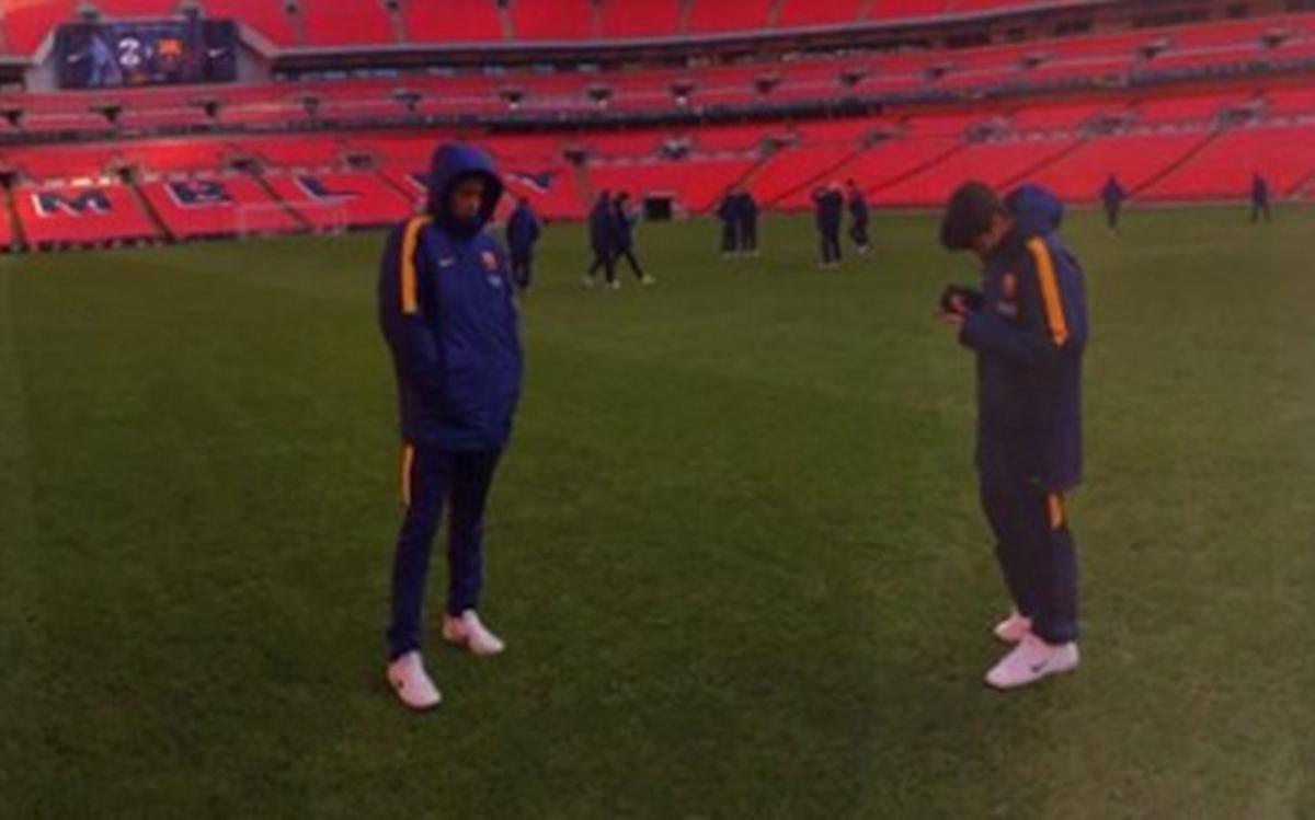 Los jugadores del Juvenil B disfrutaron en Wembley Los jugadores del Juvenil B disfrutaron en Wembley