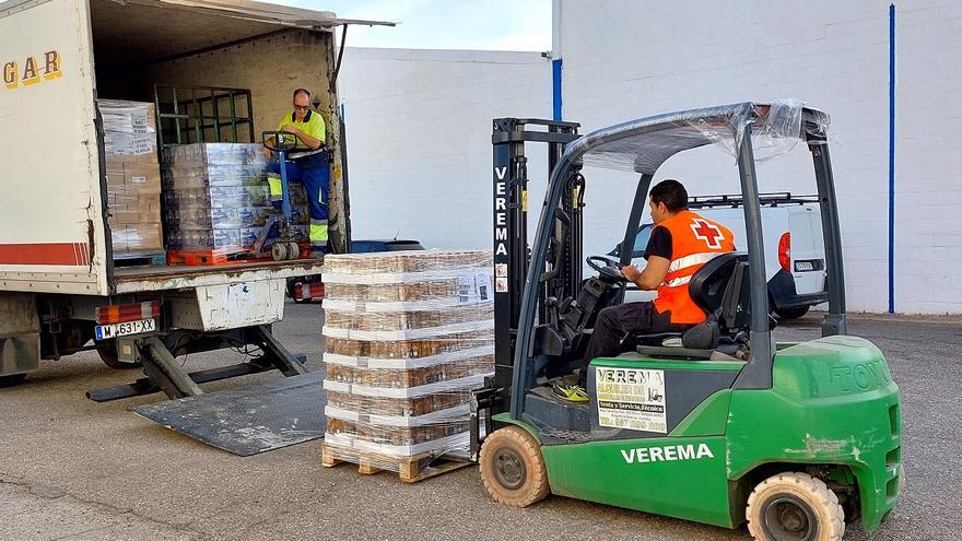 Cruz Roja reparte más de 424.000 kilos de alimentos por toda la provincia entre 15.500 cordobeses