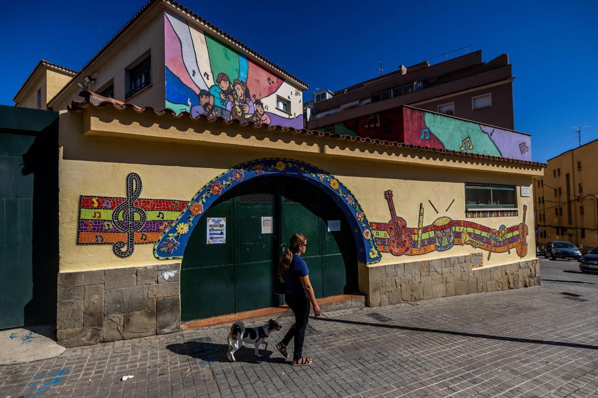 Escuela Pau Vila, en La Florida (L'Hospitalet)