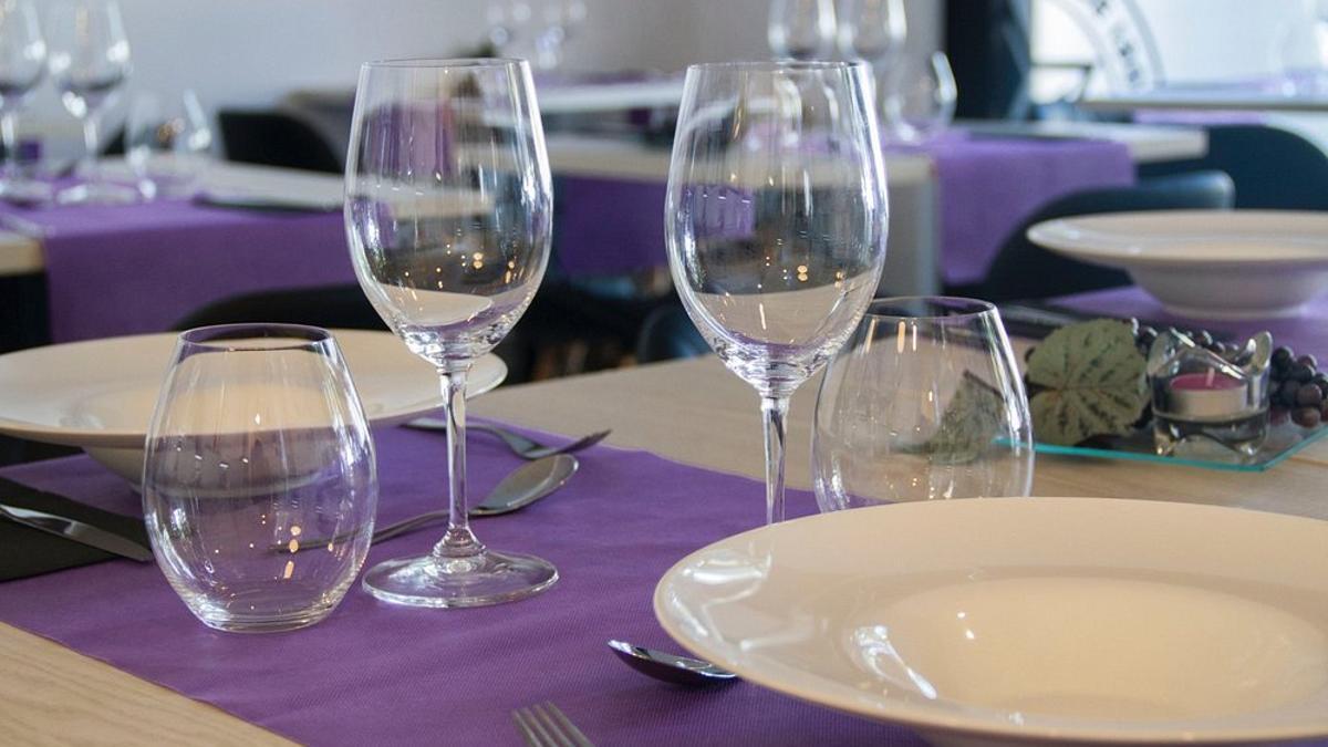 Una foto del interior del mejor restaurante de Granollers.