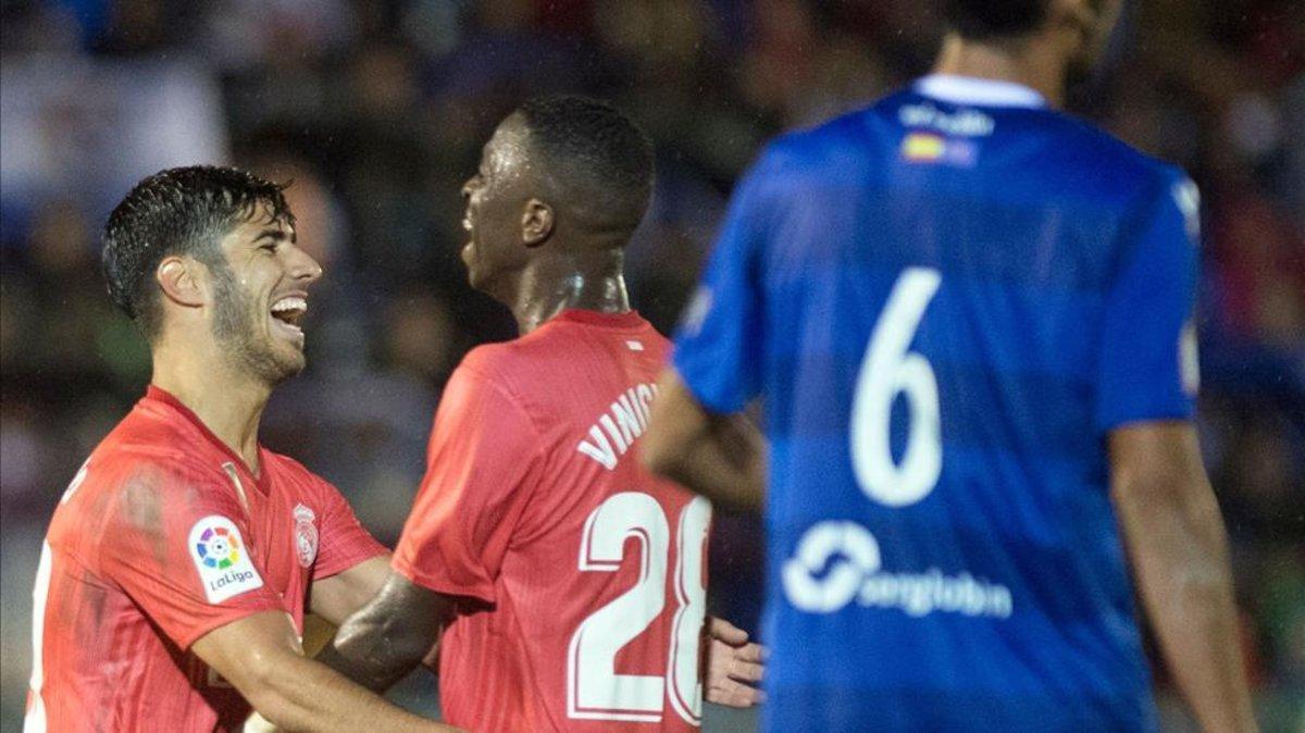 Marco Asensio y Vinicius, protagonistas del 0-2