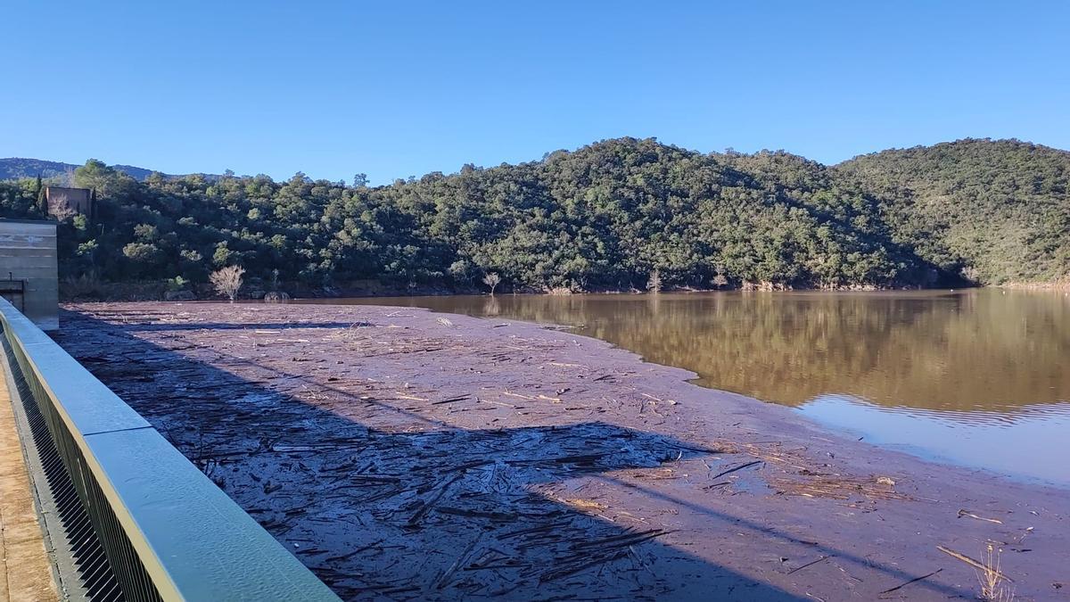 L'estat del Pantà, el 30 de desembre.