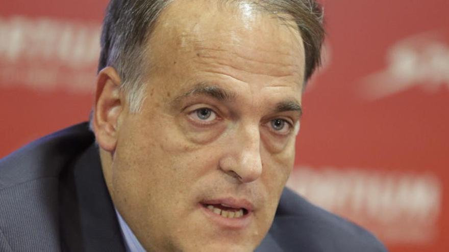 Javier Tebas, presidente de la LFP.