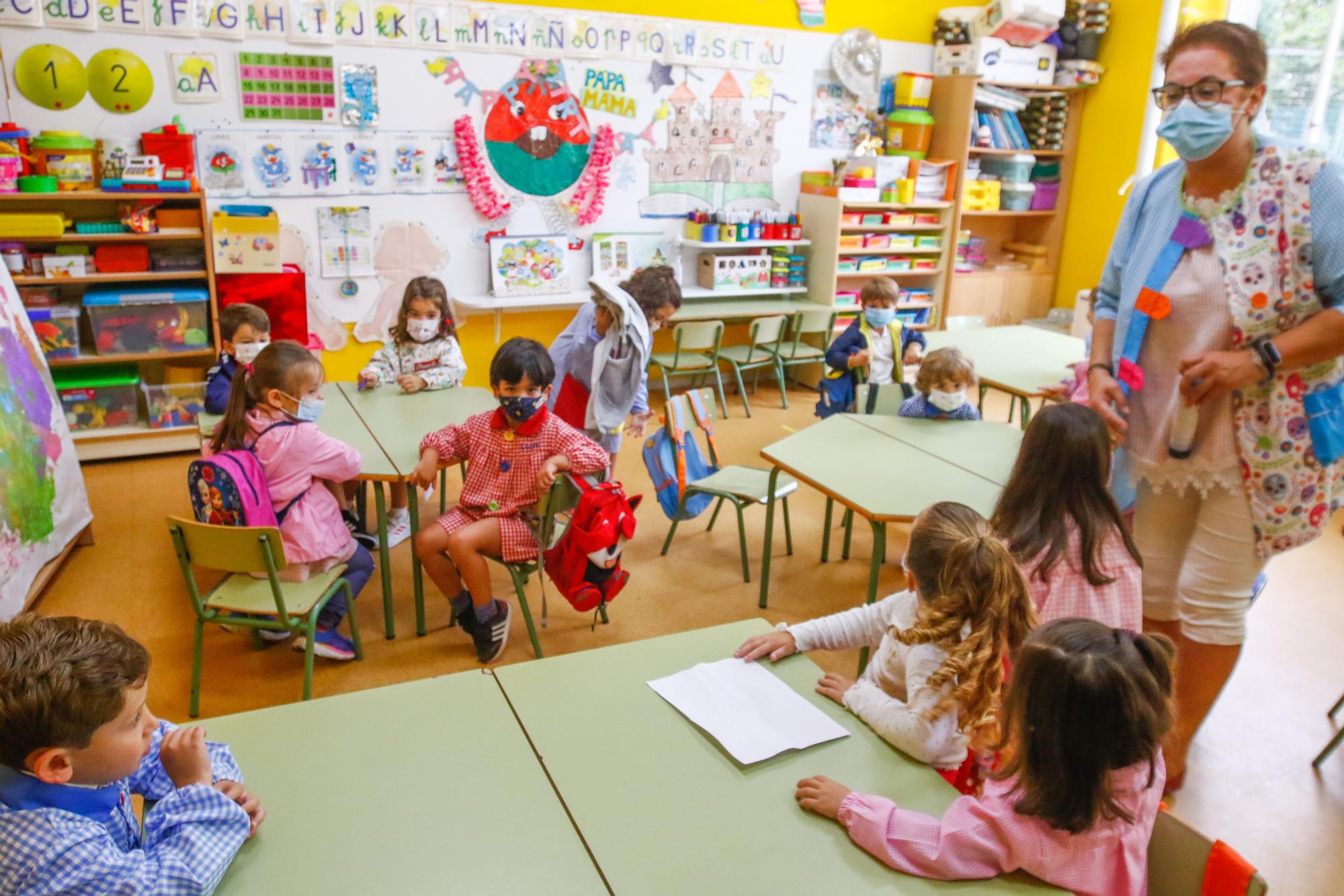 Las imágenes de la vuelta al cole en Galicia