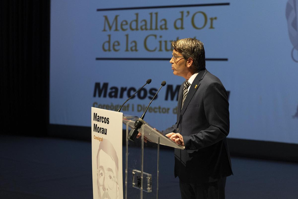 Todas las fotos: Marcos Morau recibe la Medalla de Oro de Ontinyent