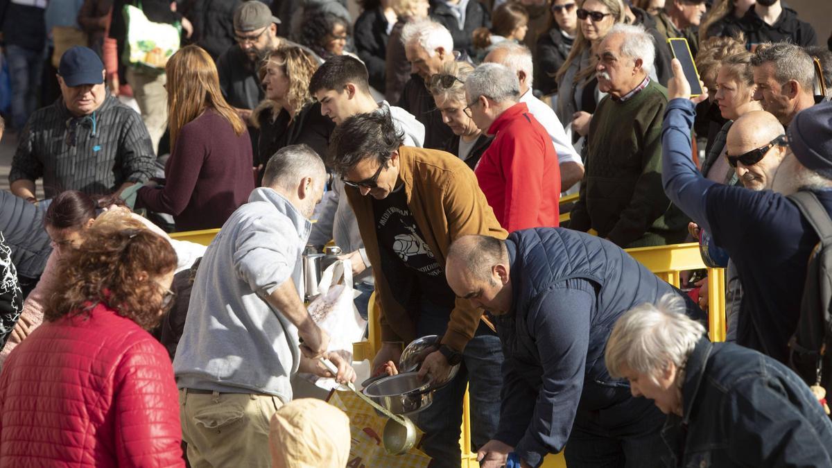 Calderas en la Puríssima de Albalat