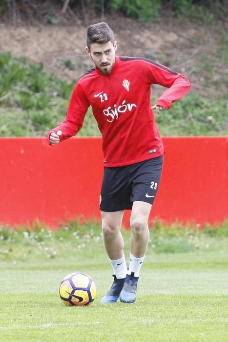 Entrenamiento del Sporting