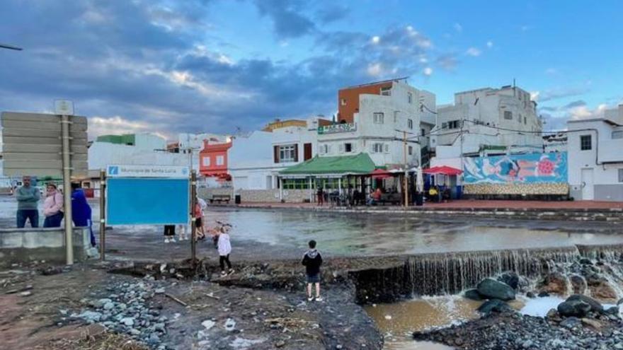 La DANA riega la isla de Gran Canaria sin provocar grandes destrozos