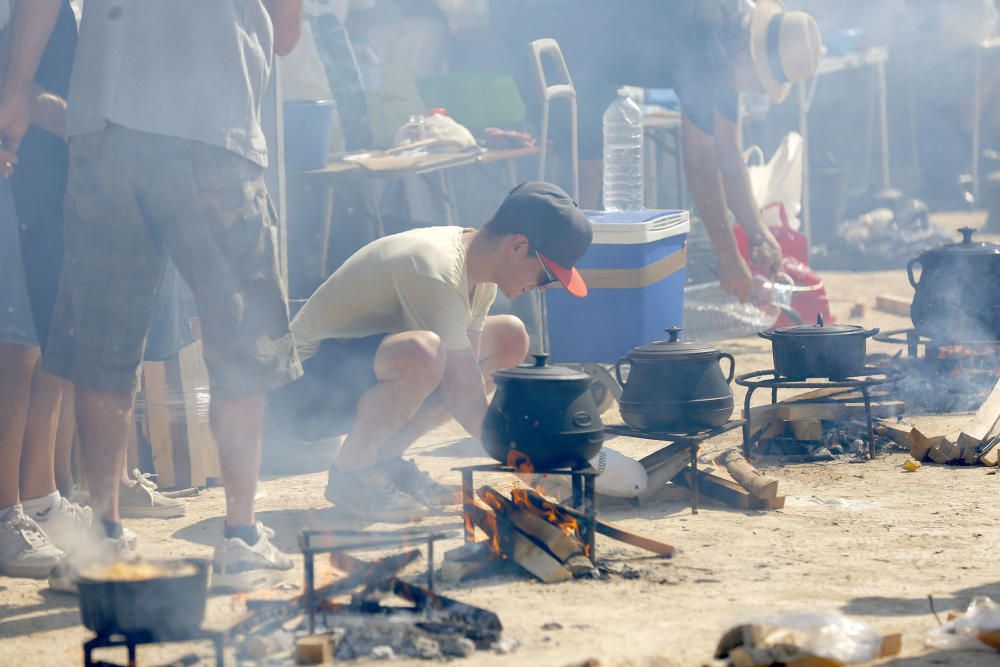 Concurso de 'all i pebre' en Catarroja