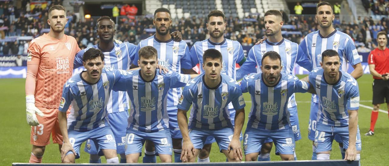 El once inicial que dispuso Pellicer para medirse al Oviedo.