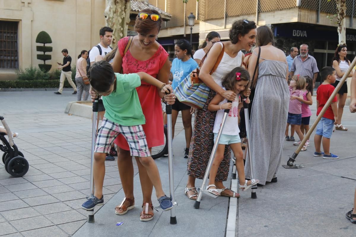 Fotogalería: Taller de circo para niños.