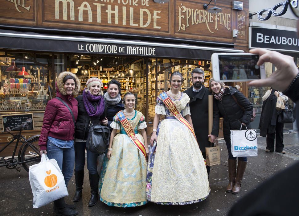 La galería más completa de un viaje histórico en la fiesta, con las falleras mayores en la ciudad más especial del mundo