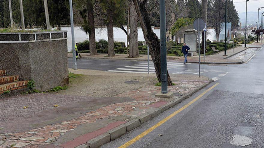 La mejora del acerado del camino del cementerio será uno de los proyectos.