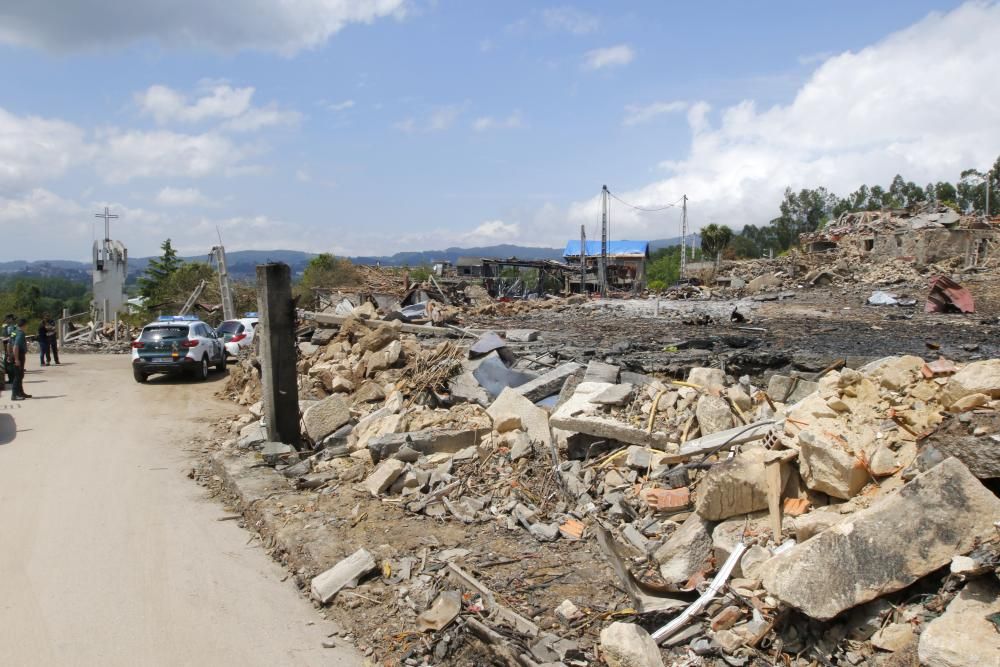 Explosión en Tui (Pontevedra) | La "zona cero", cinco días después de la catástrofe