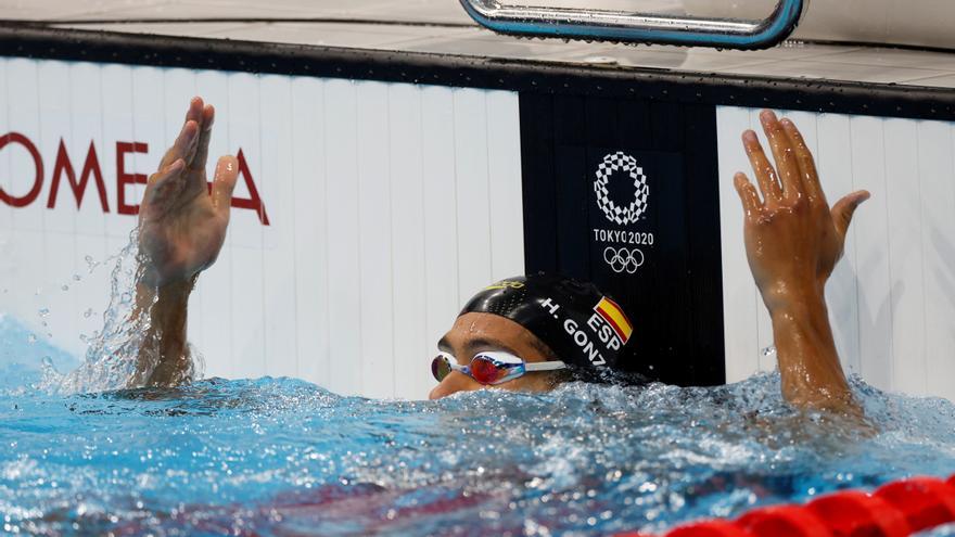 Hugo González se queda fuera de la final en los 200 estilos