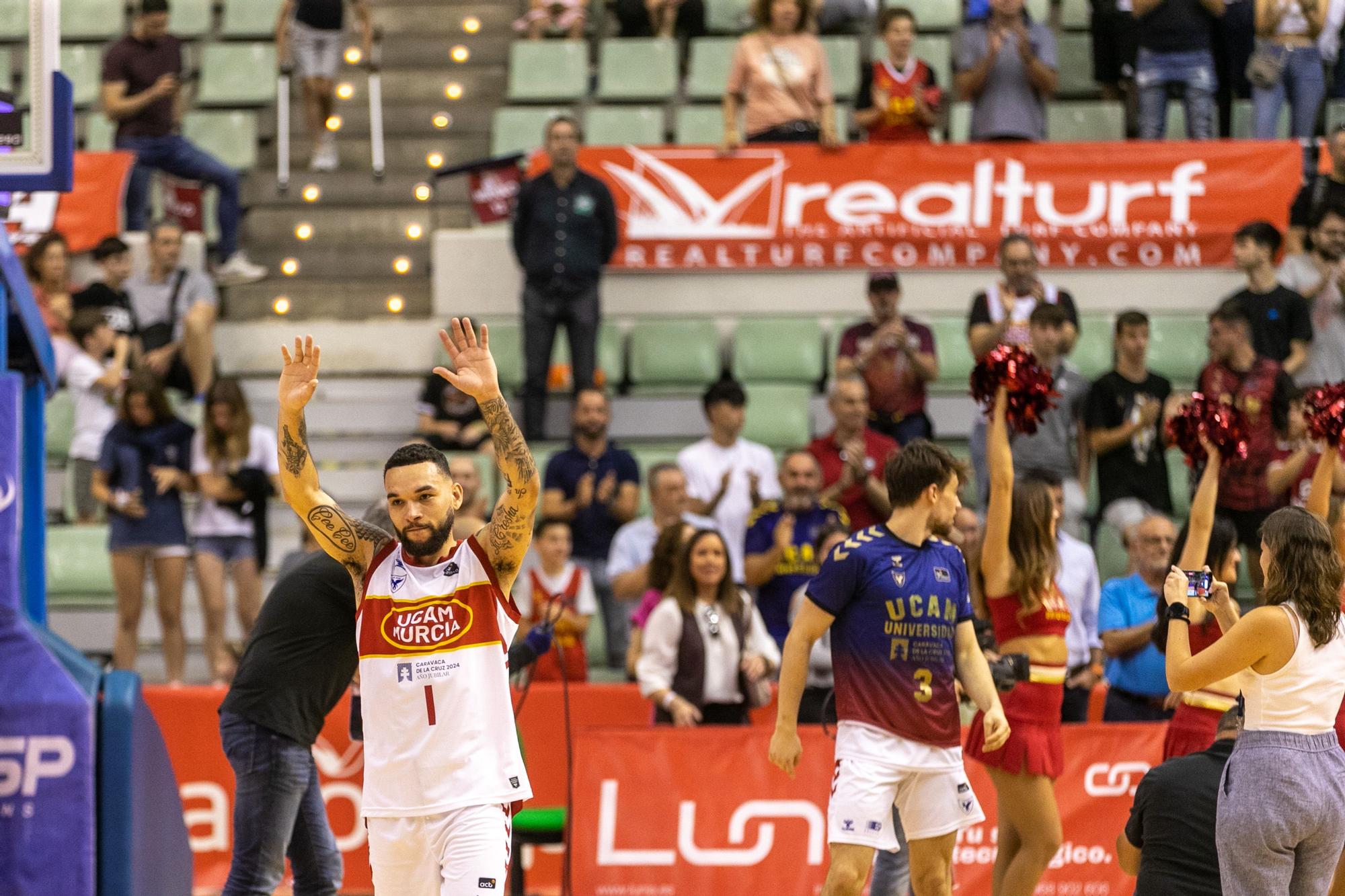 UCAM Murcia - Bilbao Basket en imágenes.