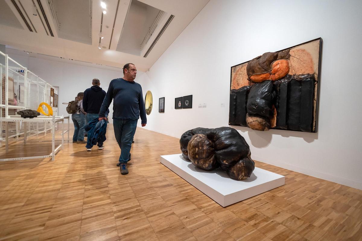 Algunas de las piezas de la Sala Conca.