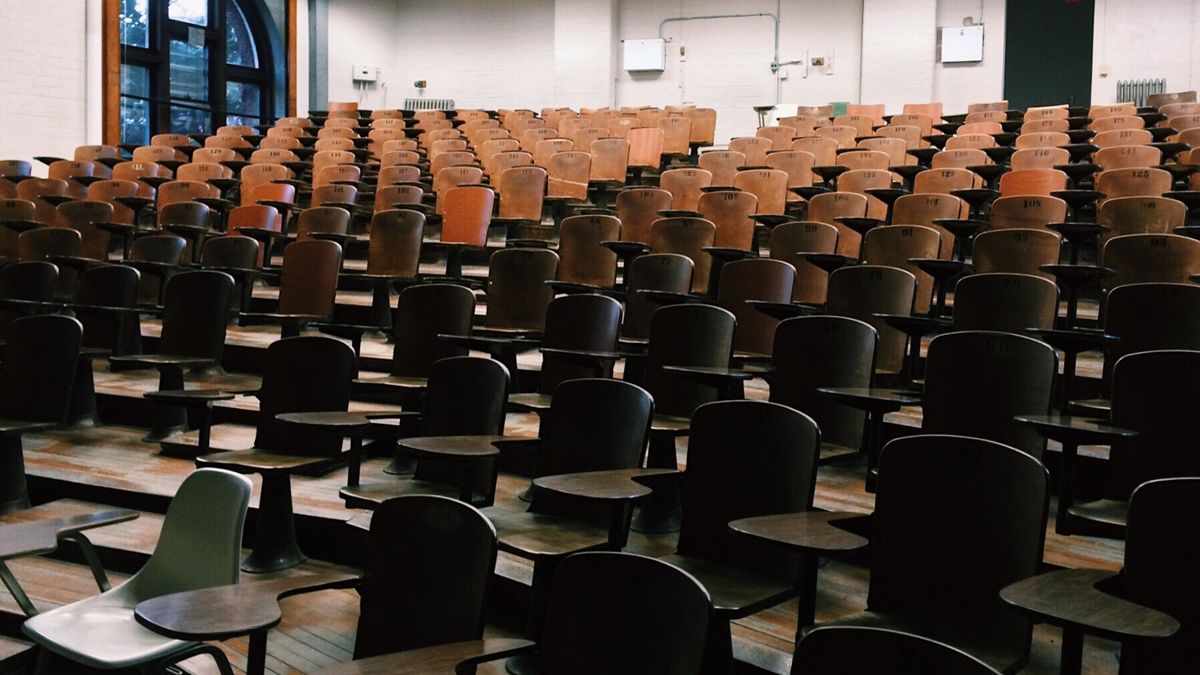 Una aula de Universidad