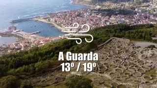 El tiempo en A Guarda: previsión meteorológica para hoy, sábado 11 de mayo
