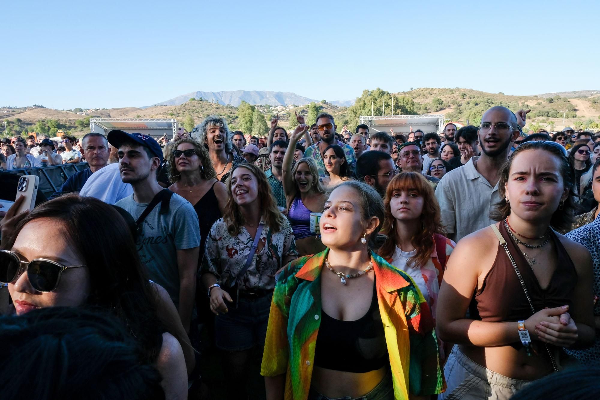 Primer día de conciertos en el Festival Cala Mijas 2023