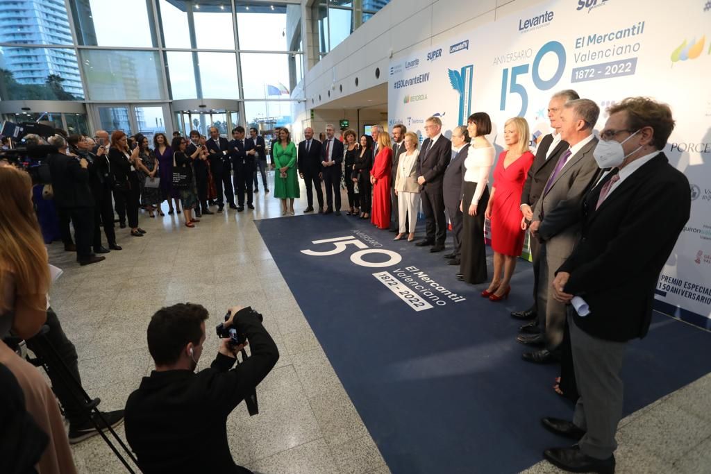 El Palacio de Congresos acoge la celebración de los 150 años de historia de Levante-EMV