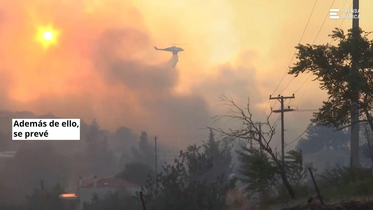 Grècia demana ajuda europea per combatre els incendis Grècia demana ajuda europea per combatre els incendis