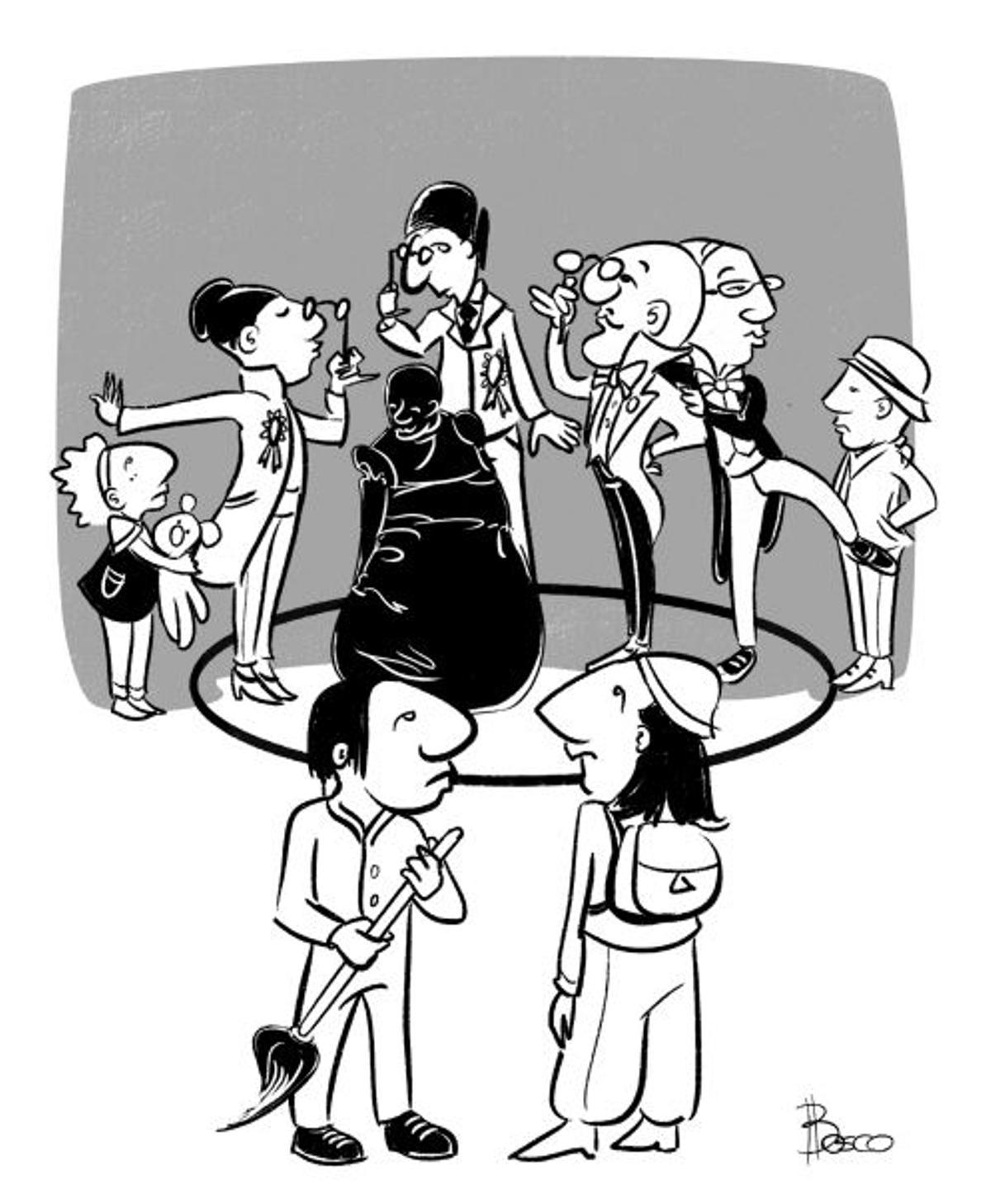 Una de las ilustraciones de Helena Bosco