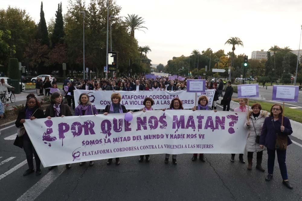 25N Manifestación contra la violencia hacia las mujeres.