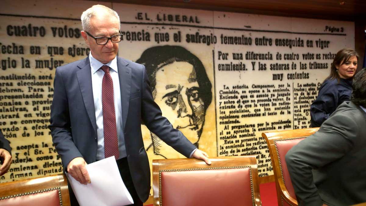 Cultura pide a la Audiencia Nacional la intervención de la SGAE. En la imagen, el ministro de Cultura, José Guirao.