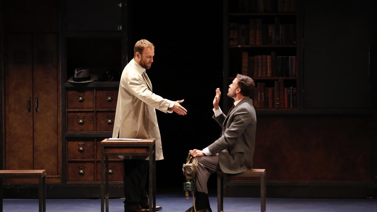 Una escena de &#039;La máquina de Turing&#039; en el Gran Teatro.