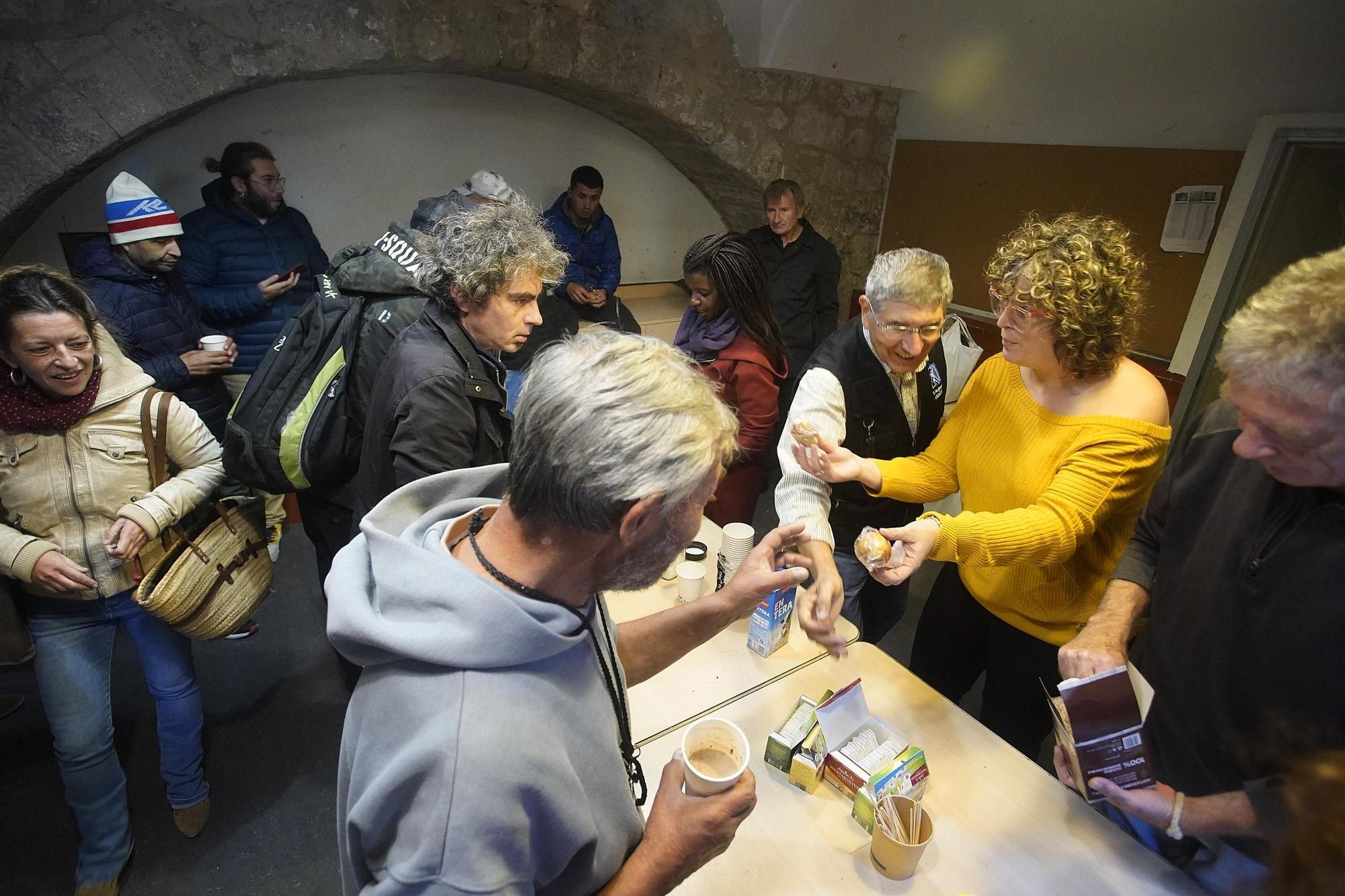 La Sopa acull una xocolatada per a les persones sense llar