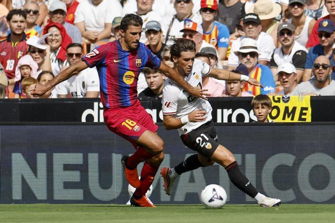 Rodri llamó a Gayà para disculparse por sus palabras sobre el Valencia CF