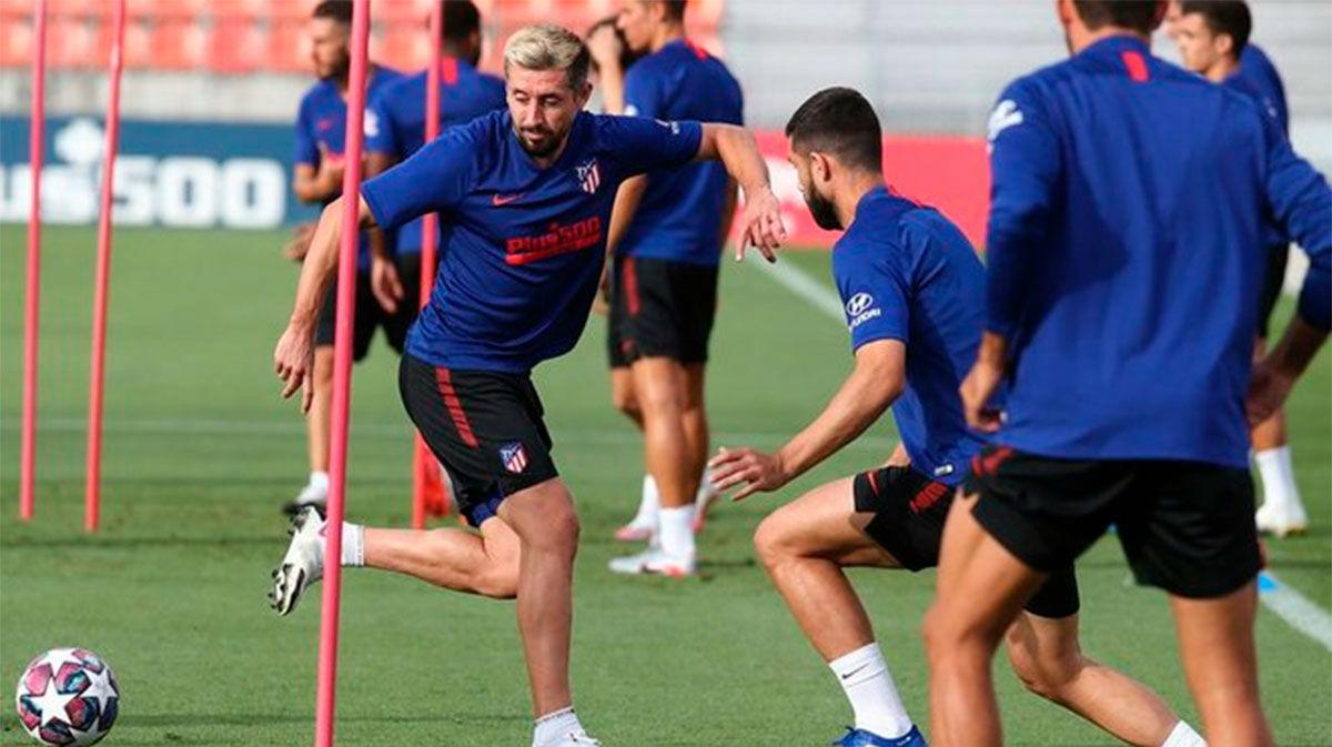 El Atlético de Madrid sigue preparando su próximo partido de Liga de Campeones