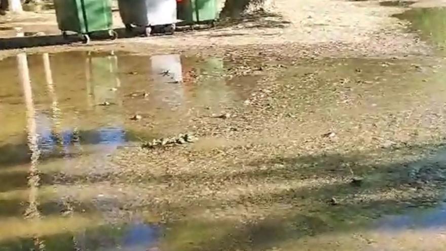 La suelta de agua del Agavanzal anega zonas de ocio en la ribera del Tera