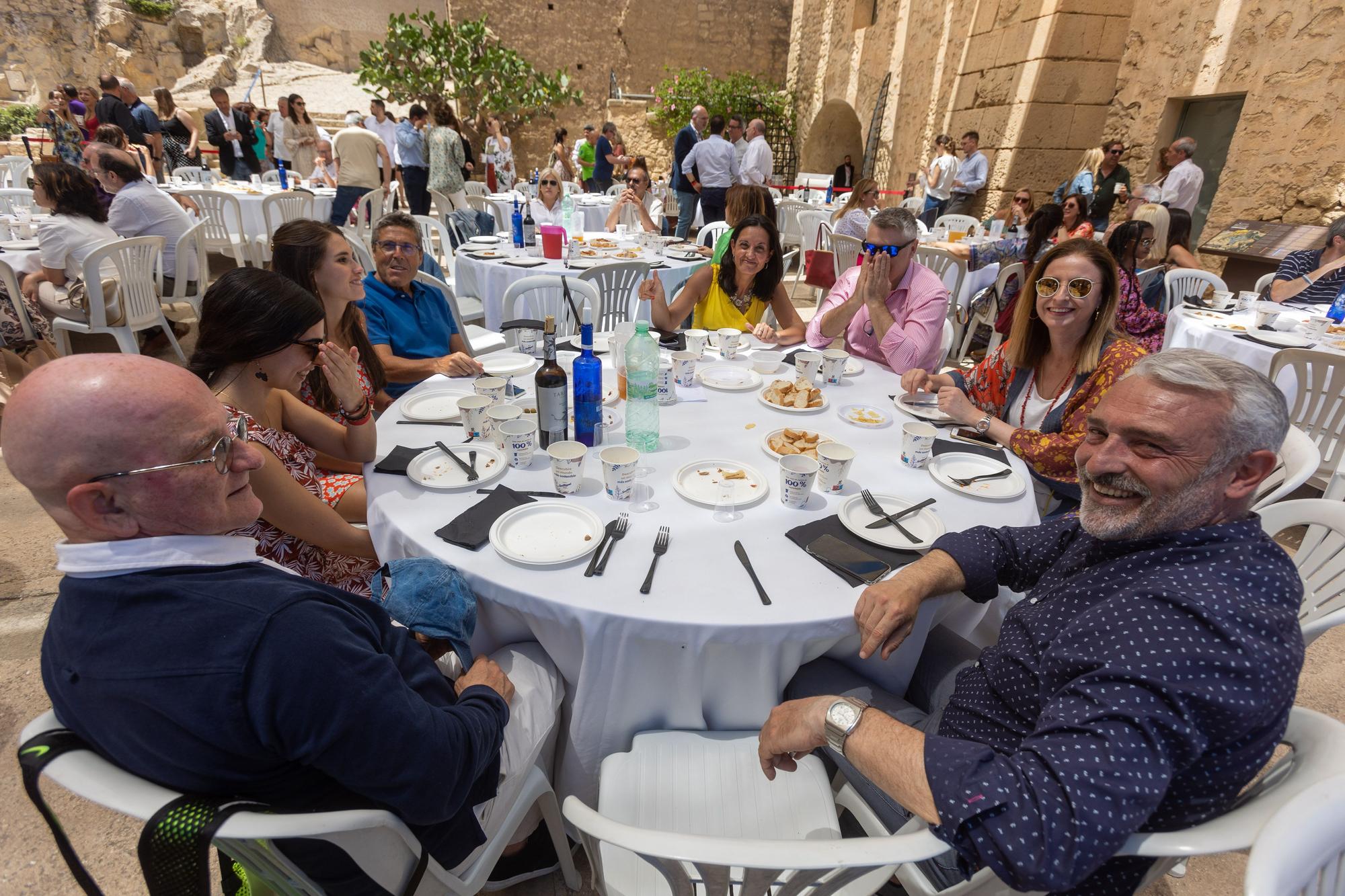Celebración de los trabajadores del ayuntamiento de Alicante de Santa Rita
