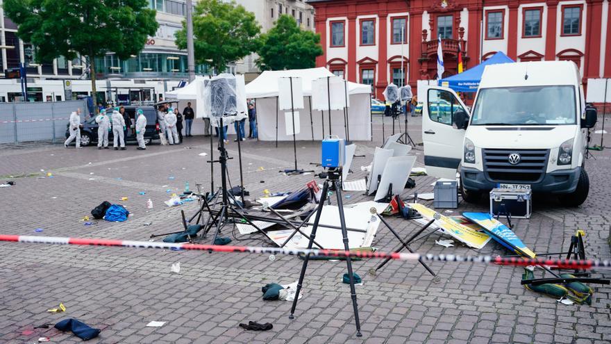 Muere el policía apuñalado el viernes en un ataque en la ciudad alemana de Mannheim