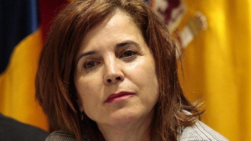 La consejera de Sanidad, María Teresa Cruz Oval (PSOE), en una comisión.