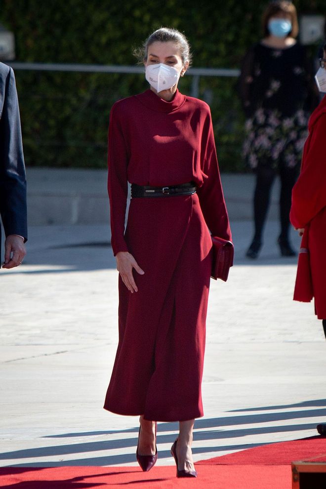 En rojo de Massimo Dutti