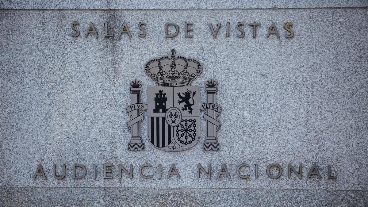 Fachada de la Audiencia Nacional.