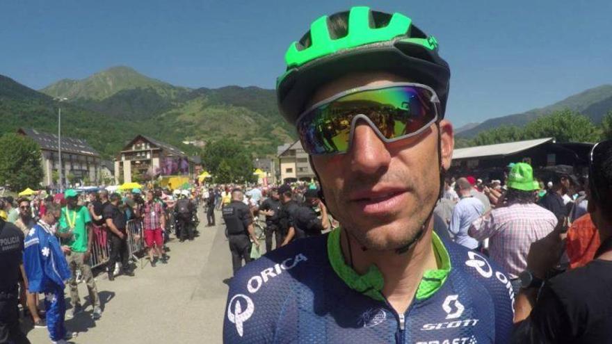 Rubén Plaza abandona la Vuelta a Suiza tras sufrir una caída en la quinta etapa