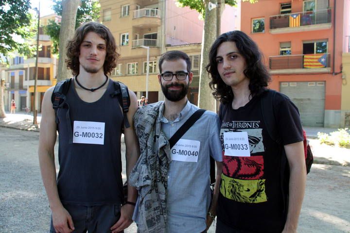 Primer dia del càsting de «Joc de Trons» a Girona