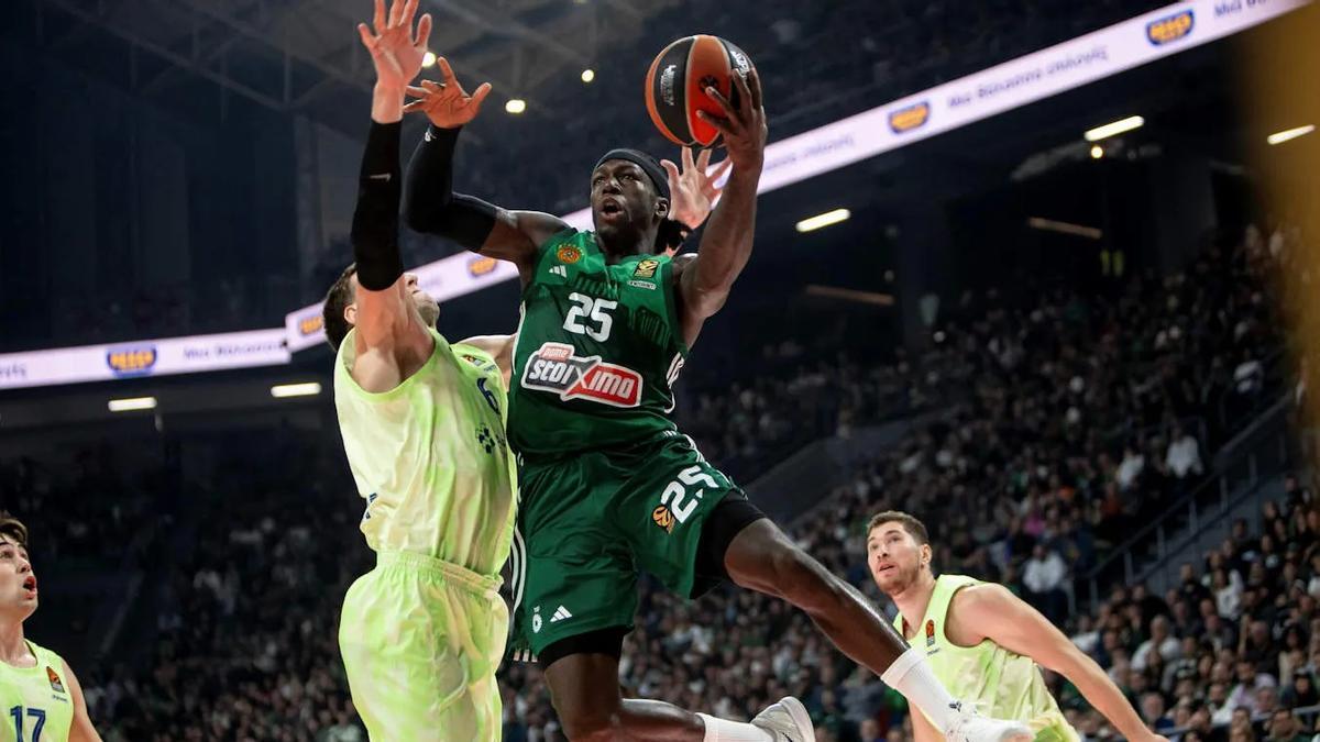 Uno de los grandes peligros del Panathinaikos es su jugador más desequilibrante, Kendrick Nunn