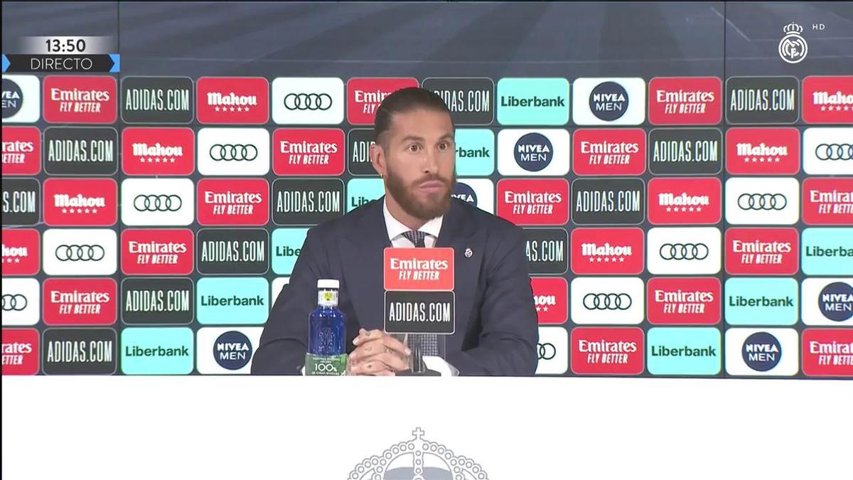 Sergio Ramos: ¿Ir al Barça? Rotundamente, no