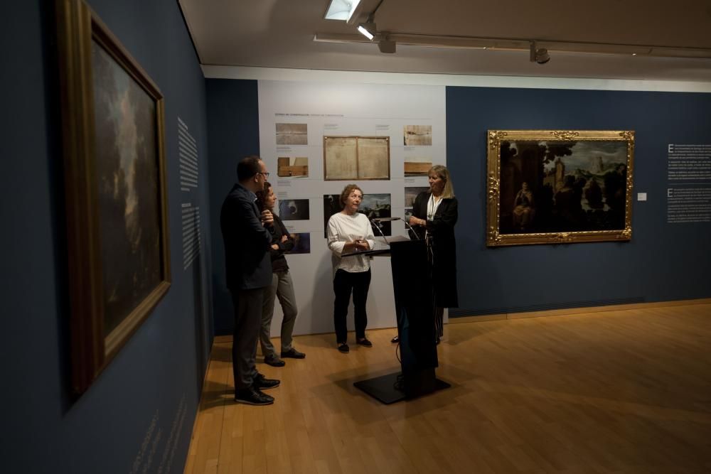 El cuadro 'Arrepentimiento de San Pedro' esconde una imagen oculta bajo la que se puede ver a primera vista que fue descubierta en el proceso de restauración.