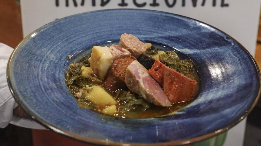 Plato de pote asturiano